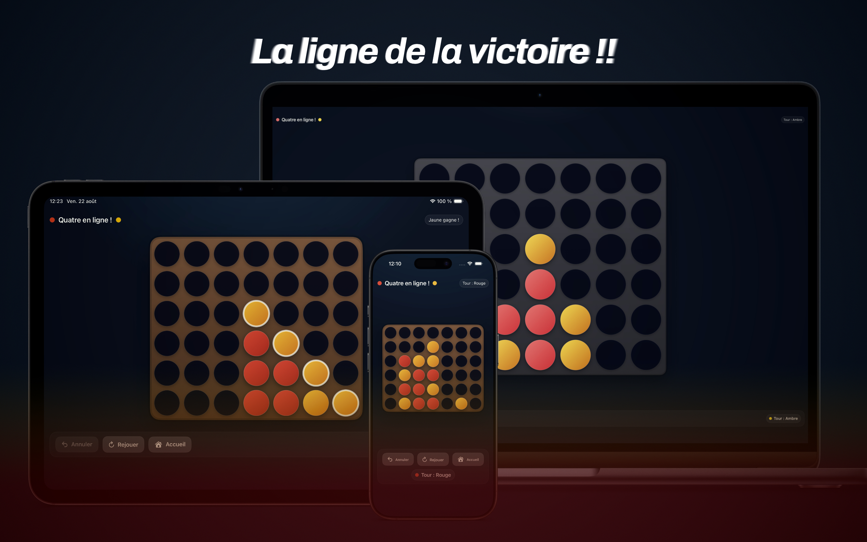 Aperçu du jeu Quatre en ligne